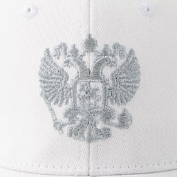 Кепка «Герб», белая, р-р 56