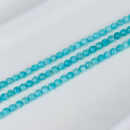 Бусины для украшений из Амазонита (52 бусины) 39 см