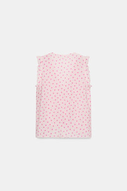 BLUSA LUNARES VOLANTES / Rosas - Zara фото 5
