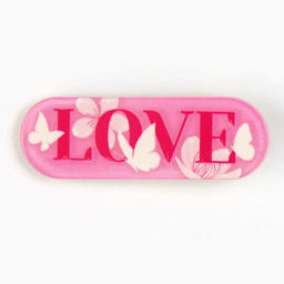 Цена за 4 шт. Заколка для волос LOVE, 4.5?1.5 см - Art beauty фото 3