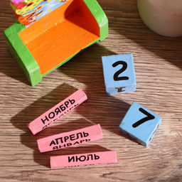 Вечный календарь Сова,7410 см, дерево, 2 языка, МИКС - Simaland фото 5