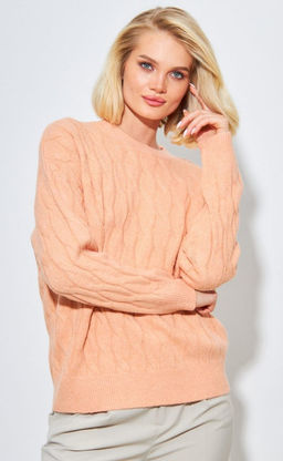 Джемпер F322-15133 peach - Fine joyce фото 3