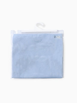 Простыня на резинке LoveLife 160*200*25 см, цв.голубой, жатка, 100% п/э, 100гр/м2  фото 11