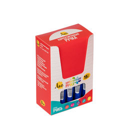 Лео Учись Ручка корректирующая LNTC-03 , металлический наконечник 3 мл 0.8 мм 15 шт. шоу-бокс