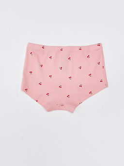 Bask?l? Pamuklu K?z ?ocuk Boxer - Waikiki фото 2