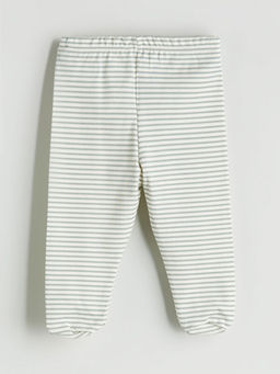 Erkek Bebek ?izgili Patikli Pantolon