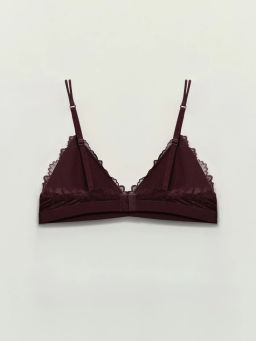 Бюстгальтер без косточек с кружевом / Zarina  фото 7