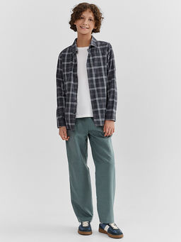 Брюки чинос для мальчиков льняные