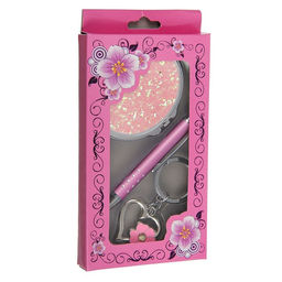 Набор подарочный 3в1 (ручка, зеркало, брелок), микс - Simaland фото 7