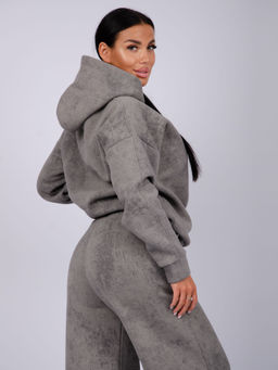 Костюм "Винтаж" тёмно-серый, футер начес