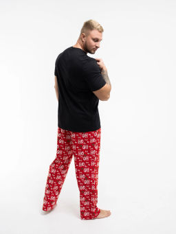 Костюм мужской, цвет черный красный