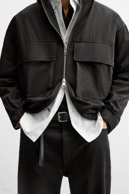TECHNICAL BOXY FIT PARKA - Zara фото 8