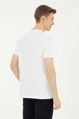 Мужская белая футболка - U.s. polo assn фото 6