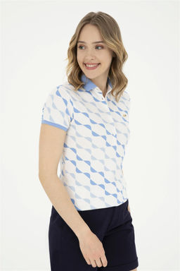 Женская темно-синяя футболка - U.s. polo assn фото 3