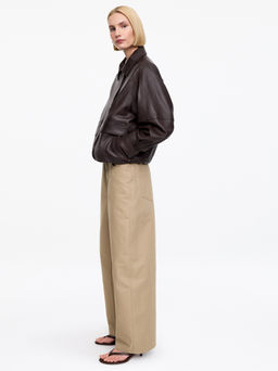 Pantalones de algod?n estilo barrel - H&m фото 4