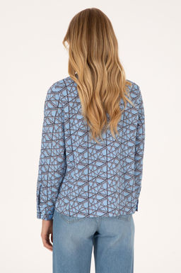 Kad_n A__k Mavi Uzun Kollu G_mlek - U.s. polo assn фото 6