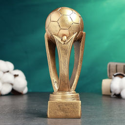 Фигура наградная, стела «Футбол», 6.5×6.5×17 см