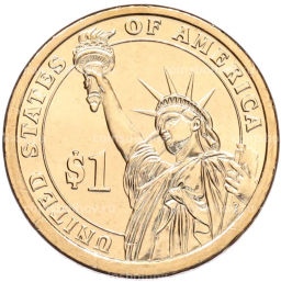 Монета 1 доллар 2012 года (Р) США 21-й президент США Честер Артур