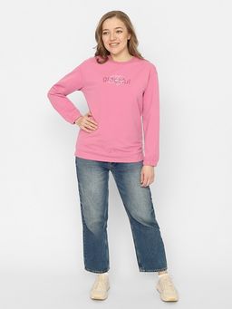 CRB wear/FSSW 60250-27 Джемпер женский,розовый/Ex.Cherubino  фото 3