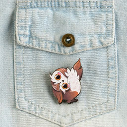 Цена за 2 шт. Значок деревянный Талисман на успех, 4?3.5 см