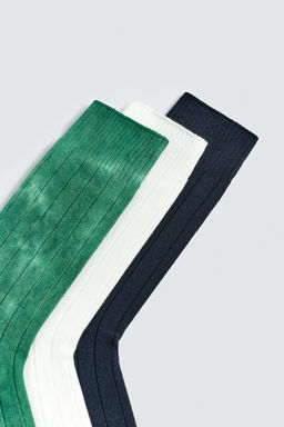 CALCETINES RIB COMBINADOS PACK 3 AARON LEVINE X ZARA / 777  фото 3