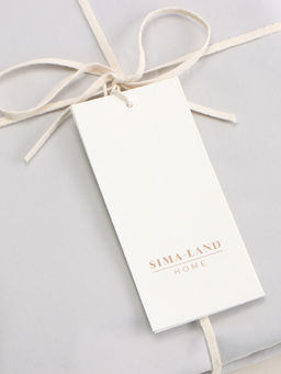 Простыня на резинке евро SL Home, 200200+30 см, серая, перкаль - Sima-land home фото 6