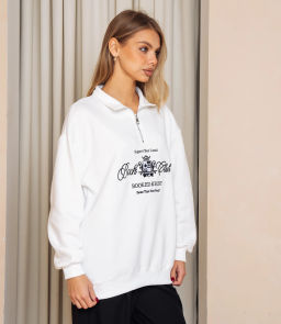 Свитшот #КТ182 (7), белый - Dommod фото 2