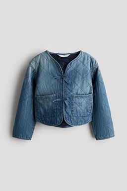Chaqueta denim guateada
