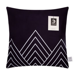 Наволочка декоративная Этель Геометрия Треугольники 40 х 40 см, велюр  фото 11