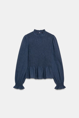 SMOCKED SHIRT - Zara фото 18