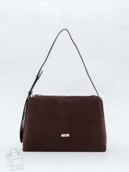 Сумка женская кожаная 8017SMS coffee Velina Fabbiano-Safenta