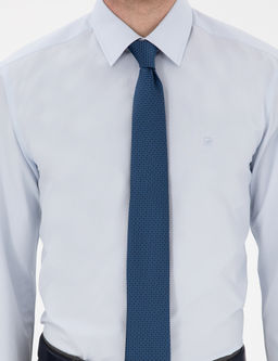 A__k Mavi Regular Fit Uzun Kollu Basic G_mlek