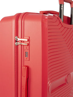 LACCOMA комплект из трех чемоданов ПП6801-Красный PP-пластик полиэстр  фото 5