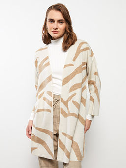 ?al Yaka Desenli Uzun Kollu Kad?n Triko H?rka