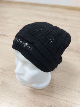 SHW122009 ЖЕНСКИЙ ГОЛОВНОЙ УБОР ИЗ ТРИКОТАЖА