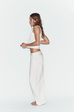 TRF BALLOON MID-WAIST JEANS - Zara фото 22