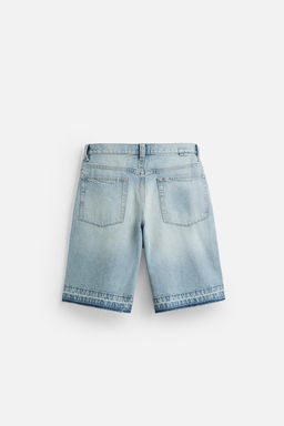 BAGGY FIT DENIM BERMUDA SHORTS - Zara фото 8