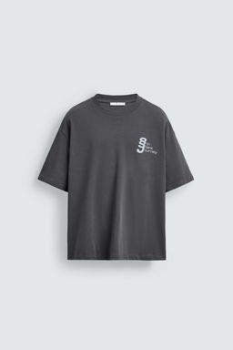 CONTRAST PRINT T-SHIRT - Zara фото 8