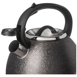 ЧАЙНИК AGNESS СО СВИСТКОМ 2,5 Л, GREY, ИНДУКЦИОН. ДНО  фото 3