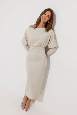Платье LYUSHe 4266 бежевый  фото 3