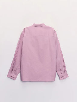 Рубашка с добавлением льна ZR2605043013-97 / Zarina  фото 9