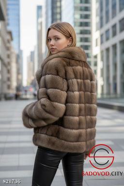 Шуба женская из искусственного меха - Bruno фото 2