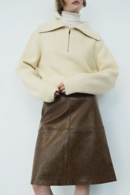 Coated skirt - H&m фото 3
