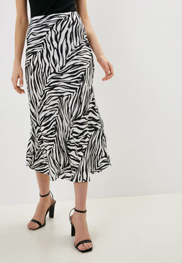 Юбка с анималистичным принтом - Incity фото 5
