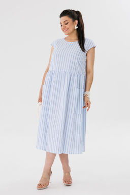 Платье ANELLI 1059 топаз  фото 6