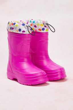 Pembe Kucuk K?z Cocuk Kids Yagmur Cizmesi
TAKAW26BO00014 - Trendyolmilla фото 4