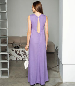 Платье #ОКТ025025, сиреневый - Dommod фото 3