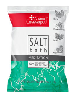А.Т.Доктор СОЛЬМОРЕЙ Соль д/ванн Хвойная "Медитация" 500гр мягк.упак.