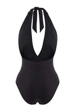 Siyah Derin V Yakal? Aksesuarl? Mayo TBESS26MA00001