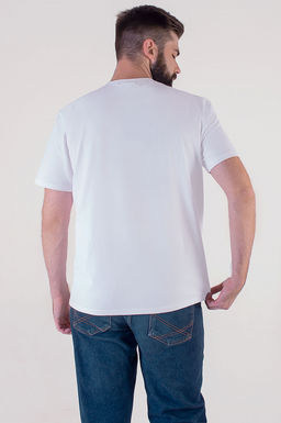 Арт. 67114/2 Футболка мужская 48-58 (6 шт) Цвет:белый - Идеал фото 3